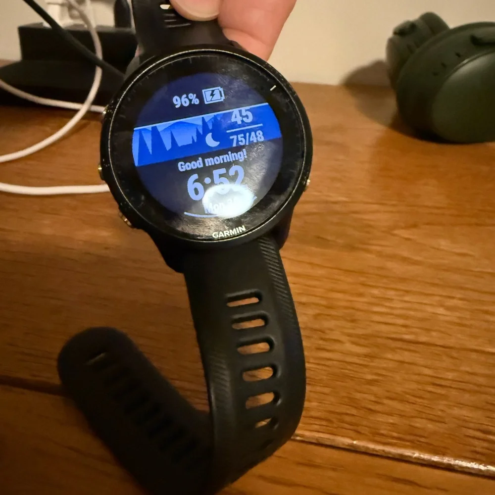Garmin Forerunner 955 Sports Watch - Black - Picture 1 of 2